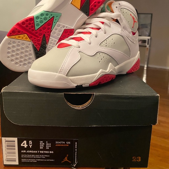❗️SOLD❗️Jordan Retro 7 Hare size 4.5 - Picture 2 of 2